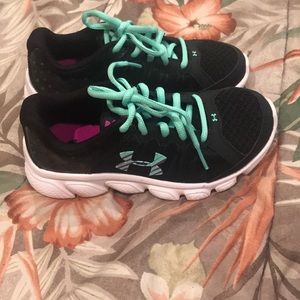 Brand New little girls under armour tennis shoes